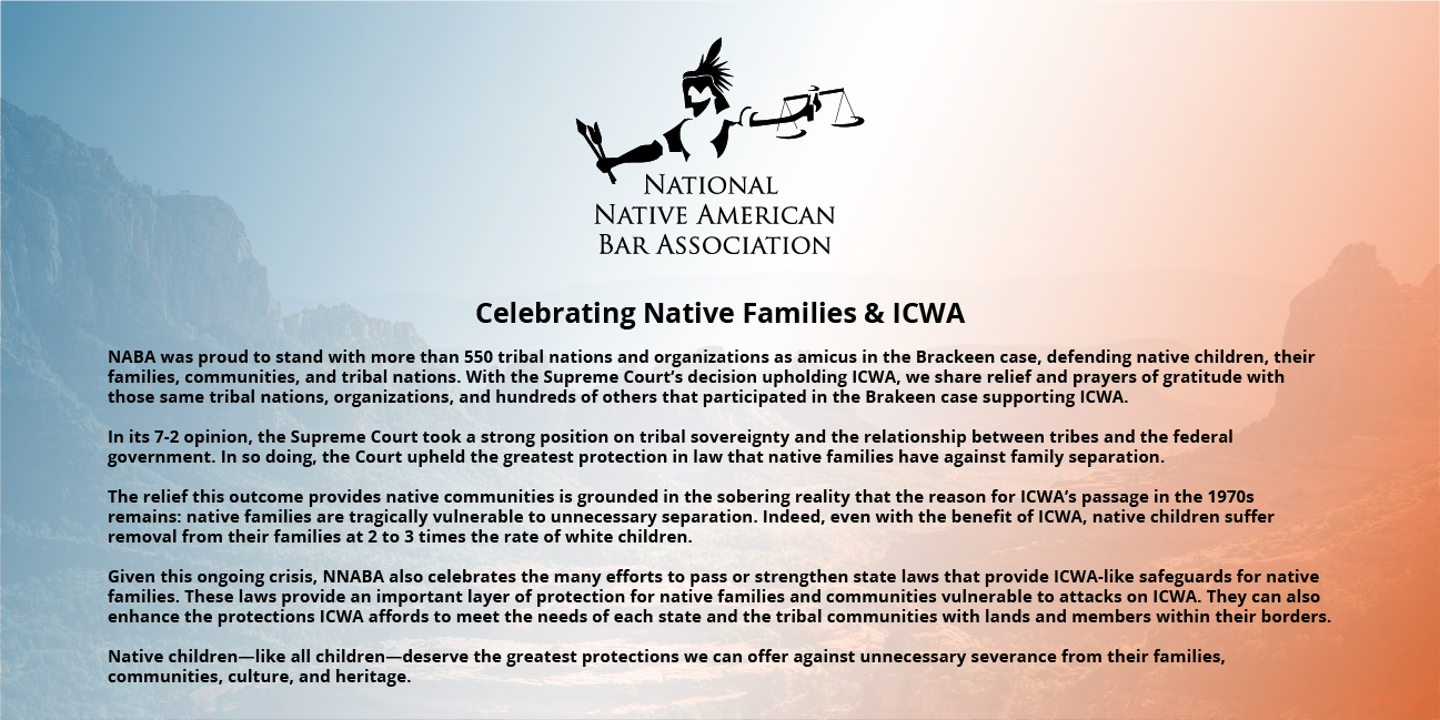 Celebrating Native Families & ICWA